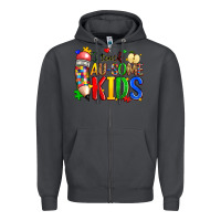 Smoke i teach au some kids Zipper Hoodie - Zillion Design Studio