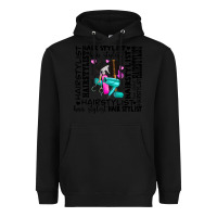 Black hair stylist elementary Heavyweight Hoodie - AdoDesignShop