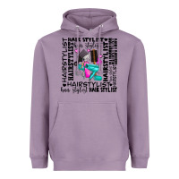 Lavender hair stylist elementary Heavyweight Hoodie - AdoDesignShop
