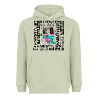Matcha hair stylist elementary Heavyweight Hoodie - AdoDesignShop