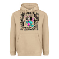 Mushroom hair stylist elementary Heavyweight Hoodie - AdoDesignShop