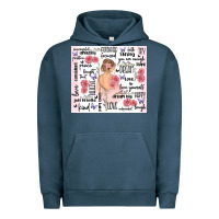 Pigment Midnight Navy self care Urban Hoodie - MaliasSmallBusiness