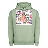 Pigment Oil Green self care Urban Hoodie - MaliasSmallBusiness