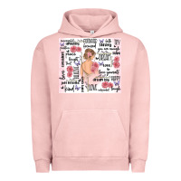 Pigment Salmon self care Urban Hoodie - MaliasSmallBusiness