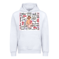 White self care Urban Hoodie - MaliasSmallBusiness