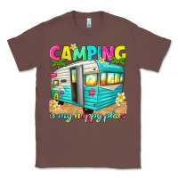 Chestnut camping is my happy place Classic Tee - texasbilliewilder