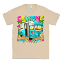 Mushroom camping is my happy place Classic Tee - texasbilliewilder