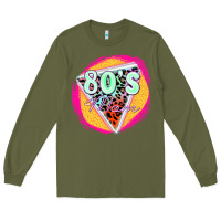 Army Green 80's mom Long Sleeve Tee - Zillion Design Studio