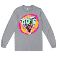 Heather Grey 80's mom Long Sleeve Tee - Zillion Design Studio