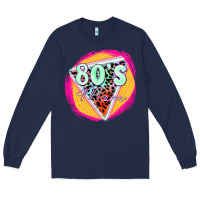 Navy 80's mom Long Sleeve Tee - Zillion Design Studio