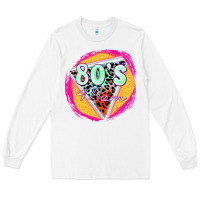 White 80's mom Long Sleeve Tee - Zillion Design Studio