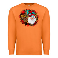 Carrot texas santa wood slice ornament Premium Sweatshirt - JahusDesignShop