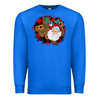 True Royal texas santa wood slice ornament Premium Sweatshirt - JahusDesignShop