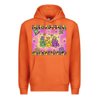 Carrot mardi gras bead dogs Premium Hoodie - MaliasSmallBusiness