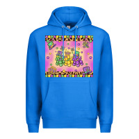 True Royal mardi gras bead dogs Premium Hoodie - MaliasSmallBusiness
