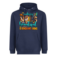 Navy making nails beautiful is kinda my thing Heavyweight Hoodie - AdoDesignShop