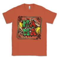 Copper softball mama with leopard Classic Tee - Zillion Design Studio