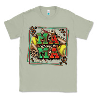 Matcha softball mama with leopard Classic Tee - Zillion Design Studio