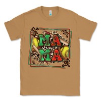 Toasted Coconut softball mama with leopard Classic Tee - Zillion Design Studio
