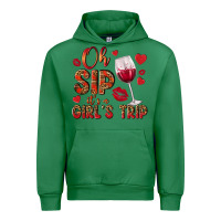 Emerald oh sip its a girls trip Urban Hoodie - NancyCooperArtShop