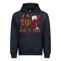 Navy oh sip its a girls trip Urban Hoodie - NancyCooperArtShop