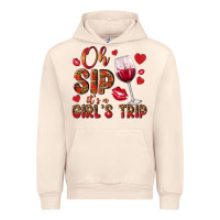 Sandshell oh sip its a girls trip Urban Hoodie - NancyCooperArtShop