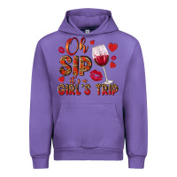 Tulip oh sip its a girls trip Urban Hoodie - NancyCooperArtShop