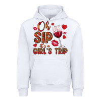 White oh sip its a girls trip Urban Hoodie - NancyCooperArtShop