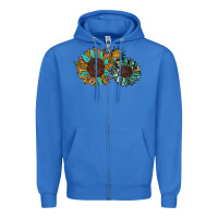 True Royal western sunflowers Zipper Hoodie - RanaPortraitStore