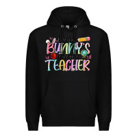 Black every bunnys favorite teacher Premium Hoodie - MaliasSmallBusiness