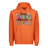 Carrot every bunnys favorite teacher Premium Hoodie - MaliasSmallBusiness