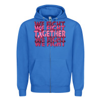 True Royal Together We Fight Zipper Hoodie - texasbilliewilder