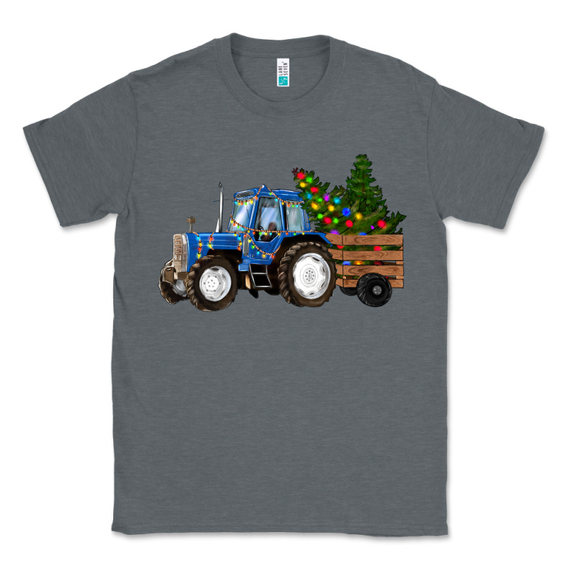 Christmas Farm Tractor Classic Tee by RanaPortraitStore | Teevron