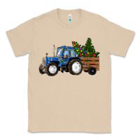 Mushroom Christmas farm tractor Classic Tee - RanaPortraitStore