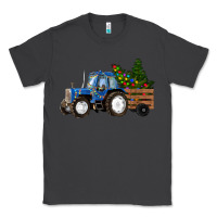Smoke Christmas farm tractor Classic Tee - RanaPortraitStore