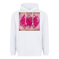 White pink glitter Heavyweight Hoodie - JahusDesignShop
