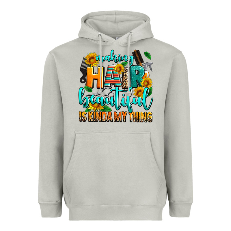 Making Hair Beautiful Is Kinda My Thing Heavyweight Hoodie by AdoDesignShop | Teevron