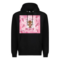Black one boujee heifer Premium Hoodie - MaliasSmallBusiness