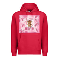 Cardinal one boujee heifer Premium Hoodie - MaliasSmallBusiness