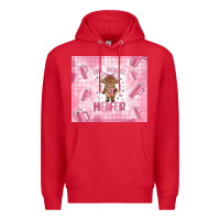 Red one boujee heifer Premium Hoodie - MaliasSmallBusiness