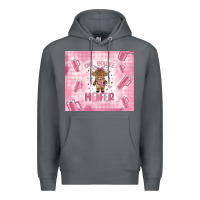 Rock one boujee heifer Premium Hoodie - MaliasSmallBusiness