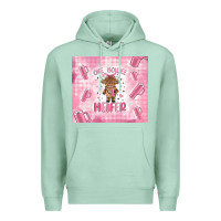 Seafoam one boujee heifer Premium Hoodie - MaliasSmallBusiness