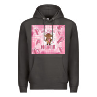 Smoke one boujee heifer Premium Hoodie - MaliasSmallBusiness