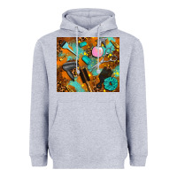 Heather Grey hair tech Heavyweight Hoodie - AdoDesignShop