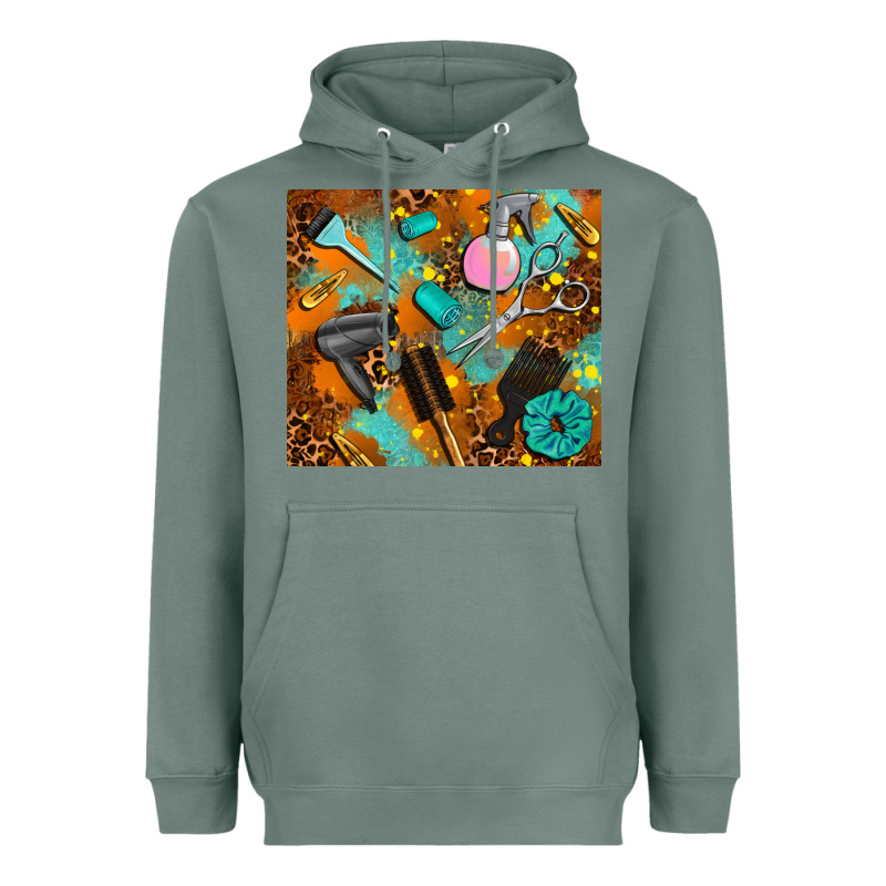 Hair Tech Heavyweight Hoodie by AdoDesignShop | Teevron
