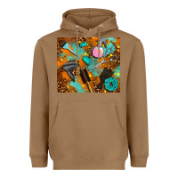 Toasted Coconut hair tech Heavyweight Hoodie - AdoDesignShop