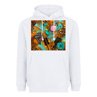 White hair tech Heavyweight Hoodie - AdoDesignShop