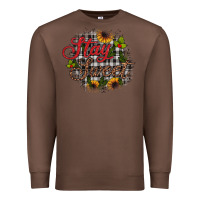 Chestnut stay sweet wood slice ornament Premium Sweatshirt - JahusDesignShop