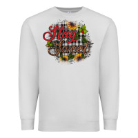 Dove Grey stay sweet wood slice ornament Premium Sweatshirt - JahusDesignShop