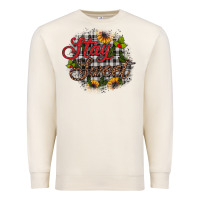 Sandshell stay sweet wood slice ornament Premium Sweatshirt - JahusDesignShop